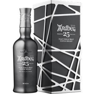 Ardbeg 25 year old single malt scotch whisky