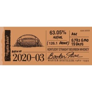 Booker’s "Boston Batch" Batch 2020-02