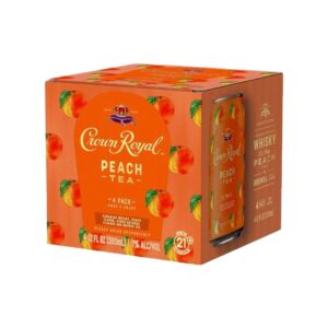 Crown Royal Peach Tea 4pk Cans