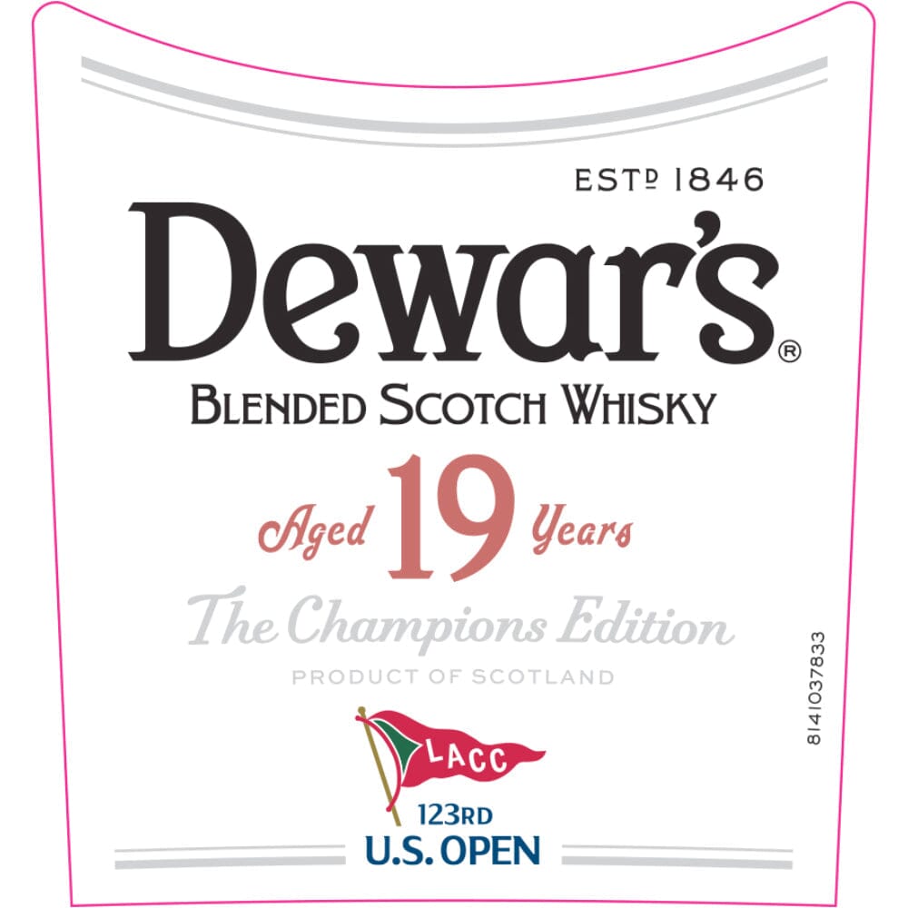 Dewar's 19 Year Old US Open The Champions Edition 2023 - Image 3
