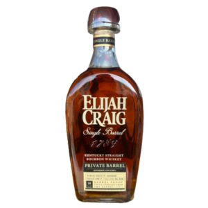 Elijah Craig Single Barrel Privately Selected by Sip Whiskey #ECBP3 Barrel Proof: 128.7