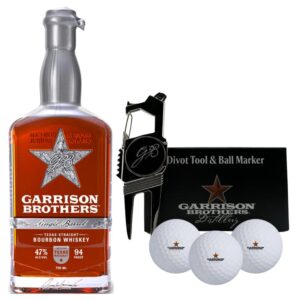 Garrison Brothers Single Barrel Golf Lover's Gift Set