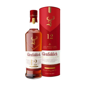 Glenfiddich 12 Year Old Sherry Cask Single Malt Scotch Whiskey
