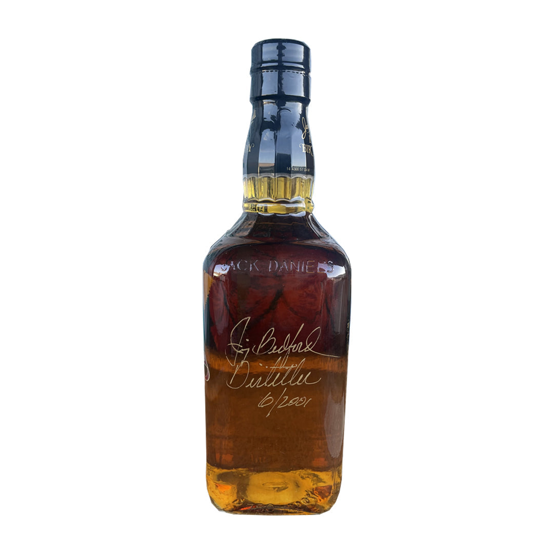 Jack Daniel's 150th Birthday 1850-2000 Commemorating 6 Million Cases Signed Bottle by Jimmy Bedford - Image 3