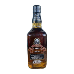Jack Daniel's 150th Birthday 1850-2000 Commemorating 6 Million Cases Signed Bottle by Jimmy Bedford