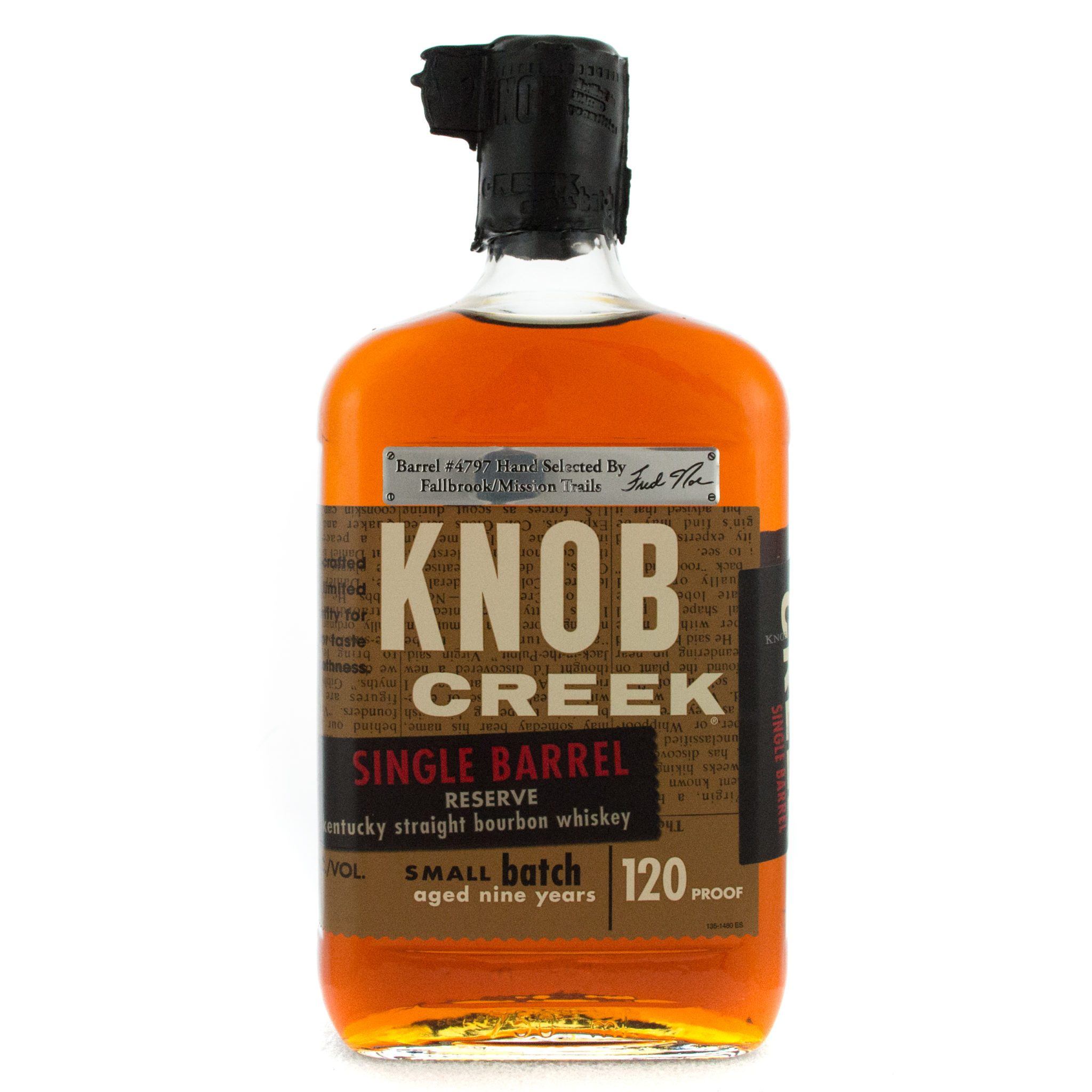 Knob Creek Single Barrel Reserve