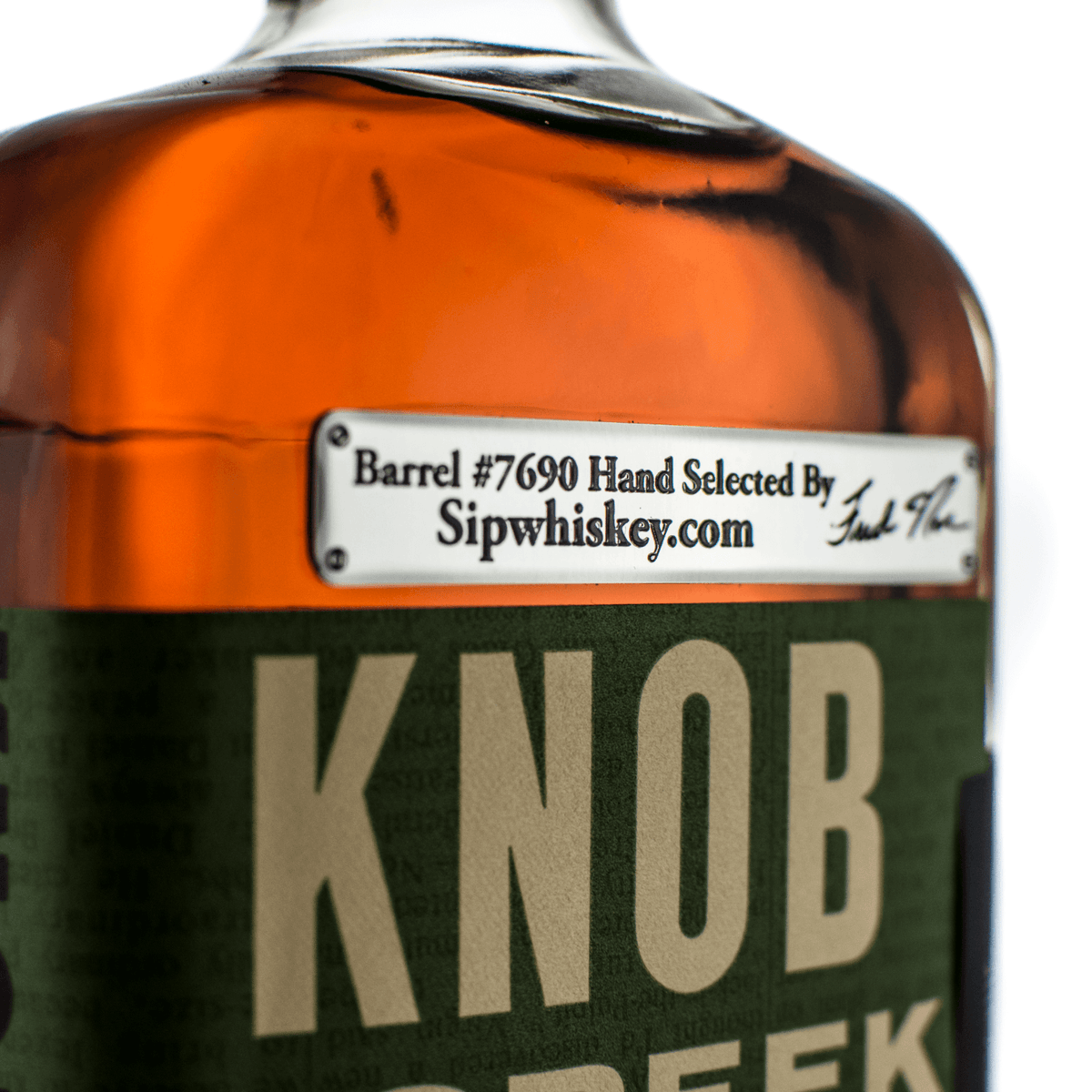 Knob Creek Single Barrel Select | Barrell #7690 | Hand Selected - Image 3