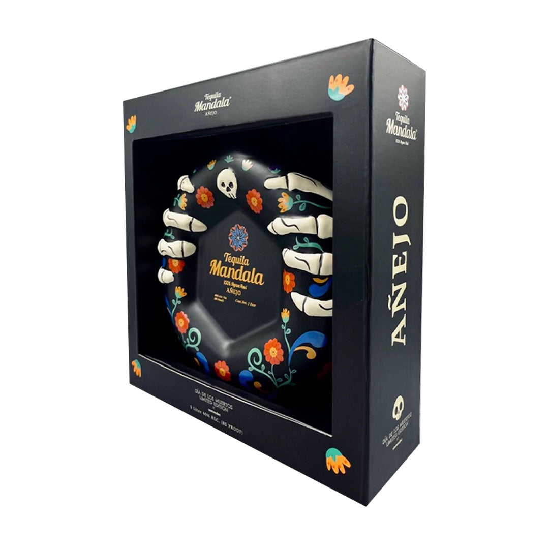 Tequila Mandala Anejo Dia De Los Muertos 2022 Edition 1 Liter - Image 3