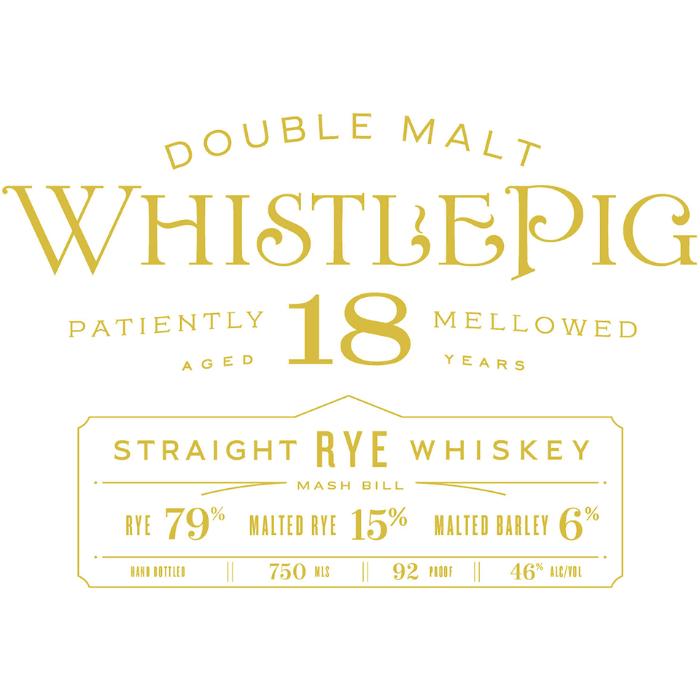 WhistlePig 18 Year Old Double Malt Rye - Image 3