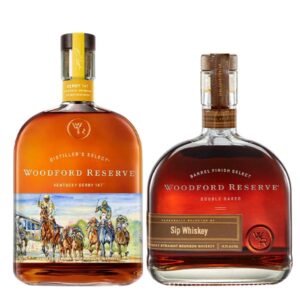 Woodford Reserve Double Oaked Personal Selection + Woodford Reserve Kentucky Derby 2021 1 Liter